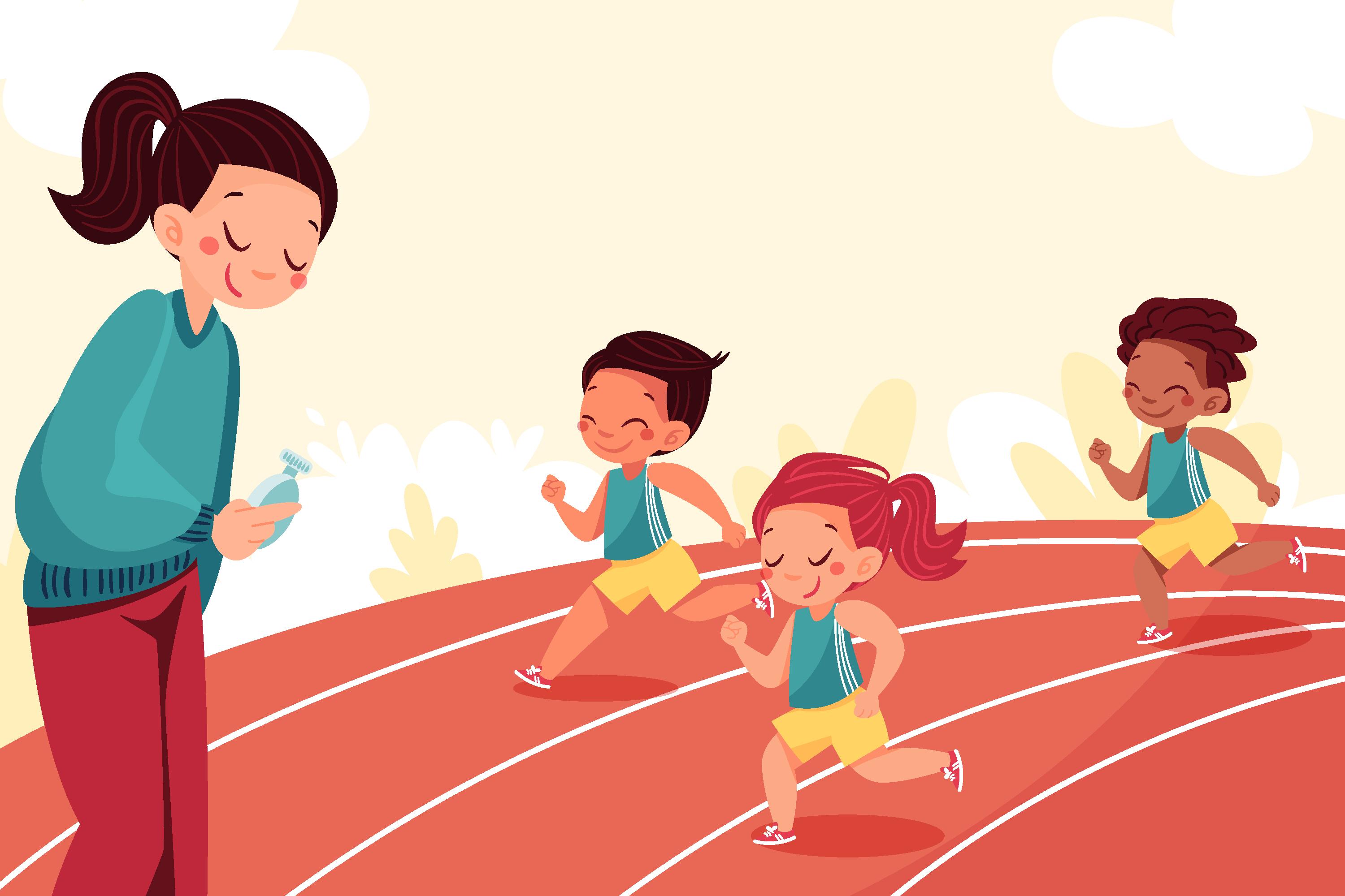 STAGE D'ATHLETISME <br />vacances d'avril