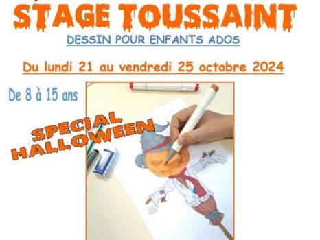 STAGE DE DESSIN  Toussaint 2024